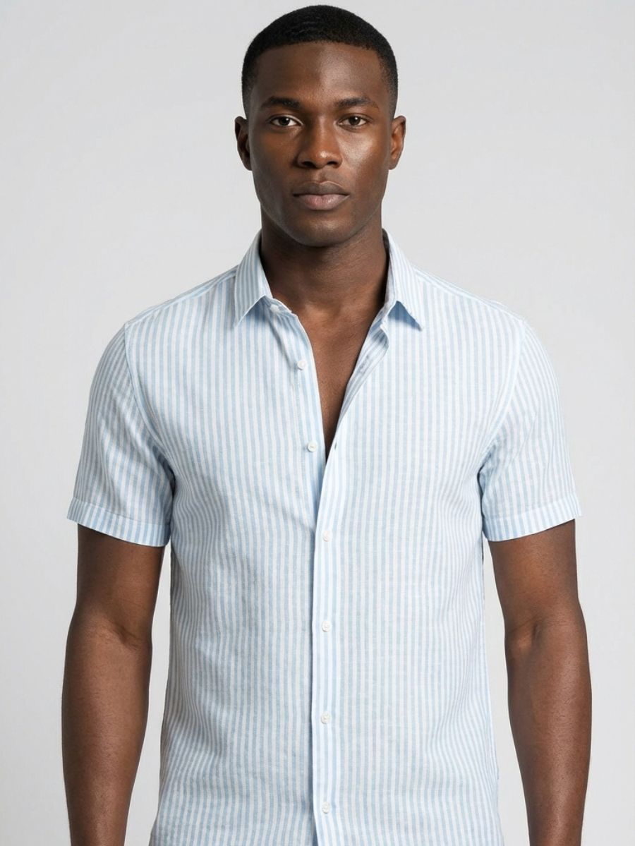 Camisa Masculina de Linho Belchior