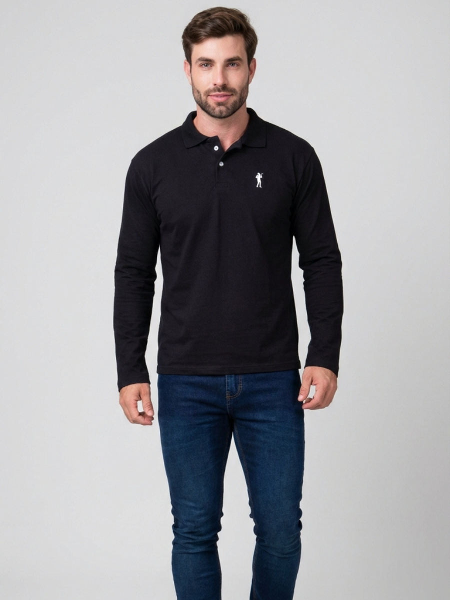 Camisa Polo Manga Longa Tennessee