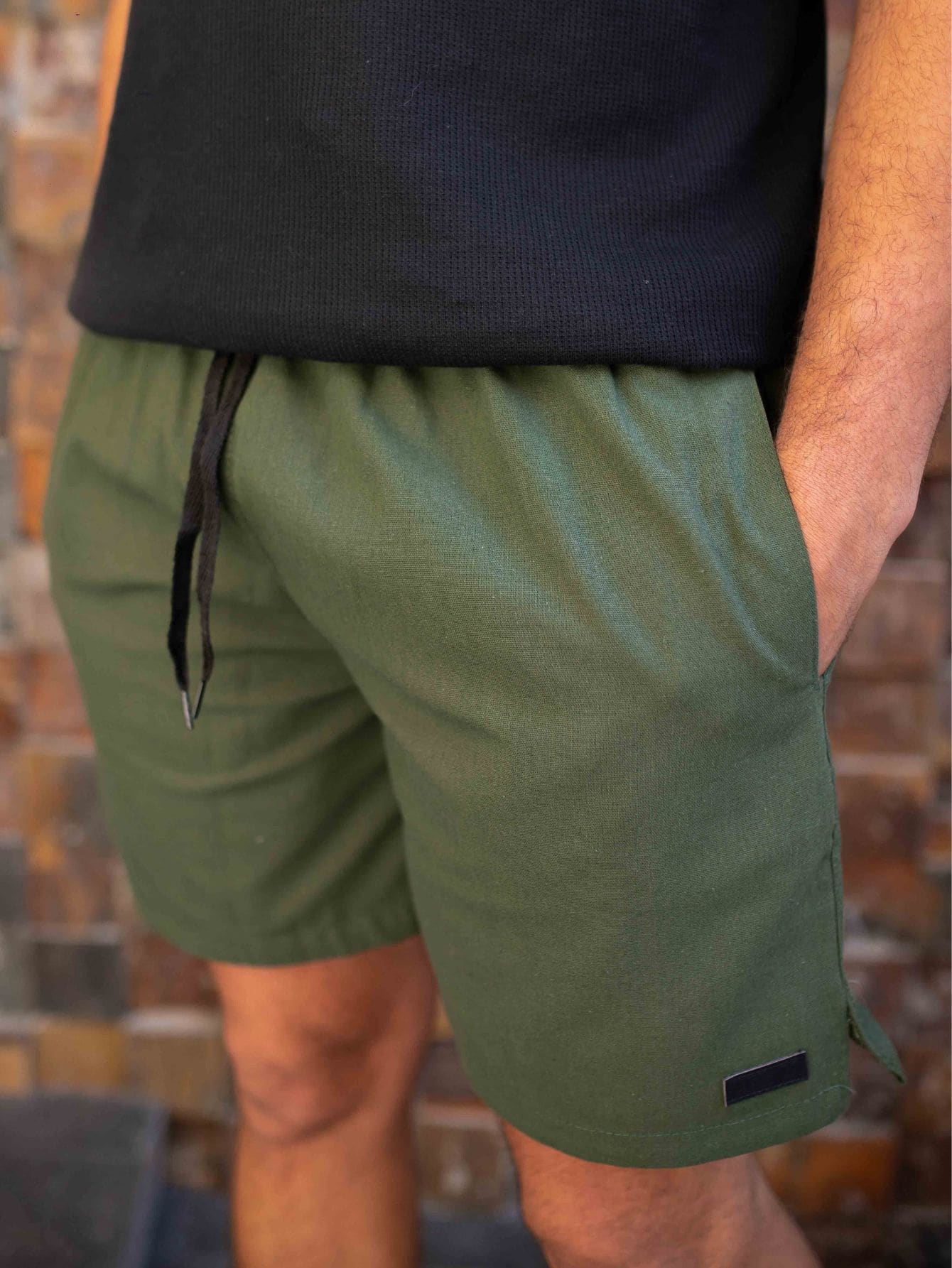 Bermuda Masculina Linho Visage