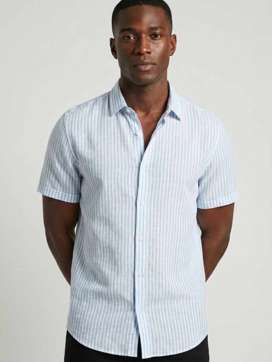 Camisa Masculina de Linho Belchior