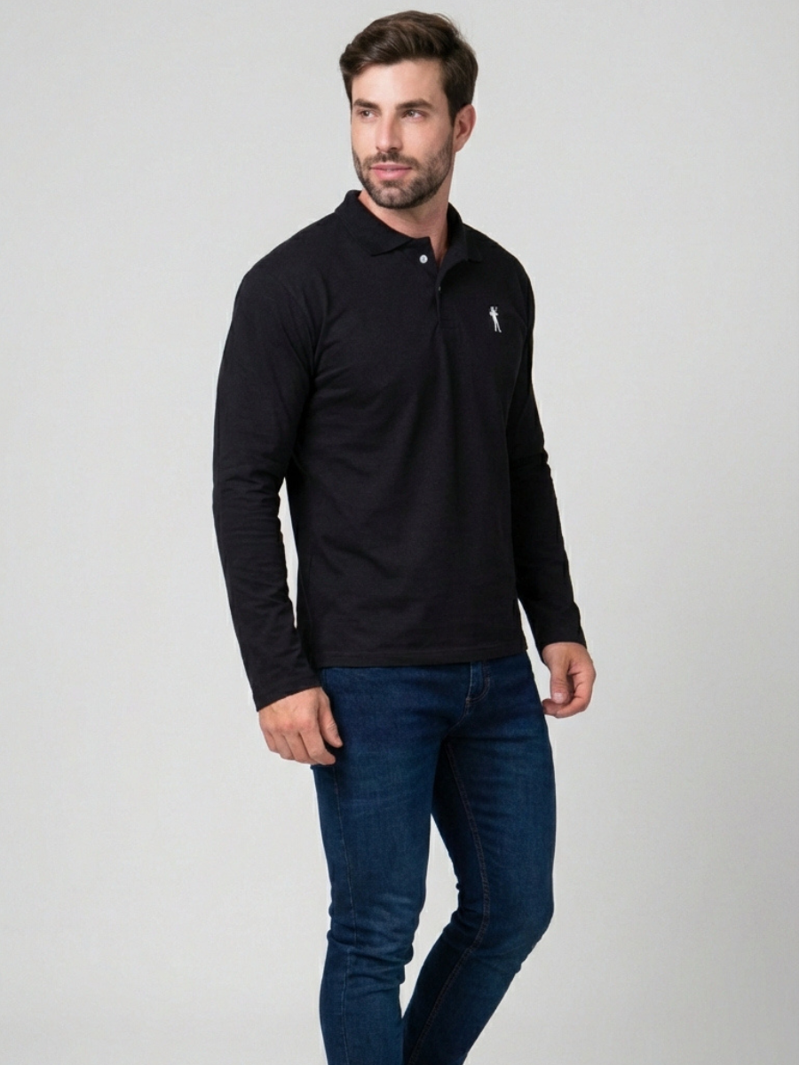 Camisa Polo Manga Longa Tennessee