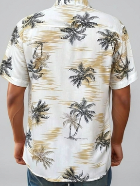 Camisa Casual Masculina Hawaii