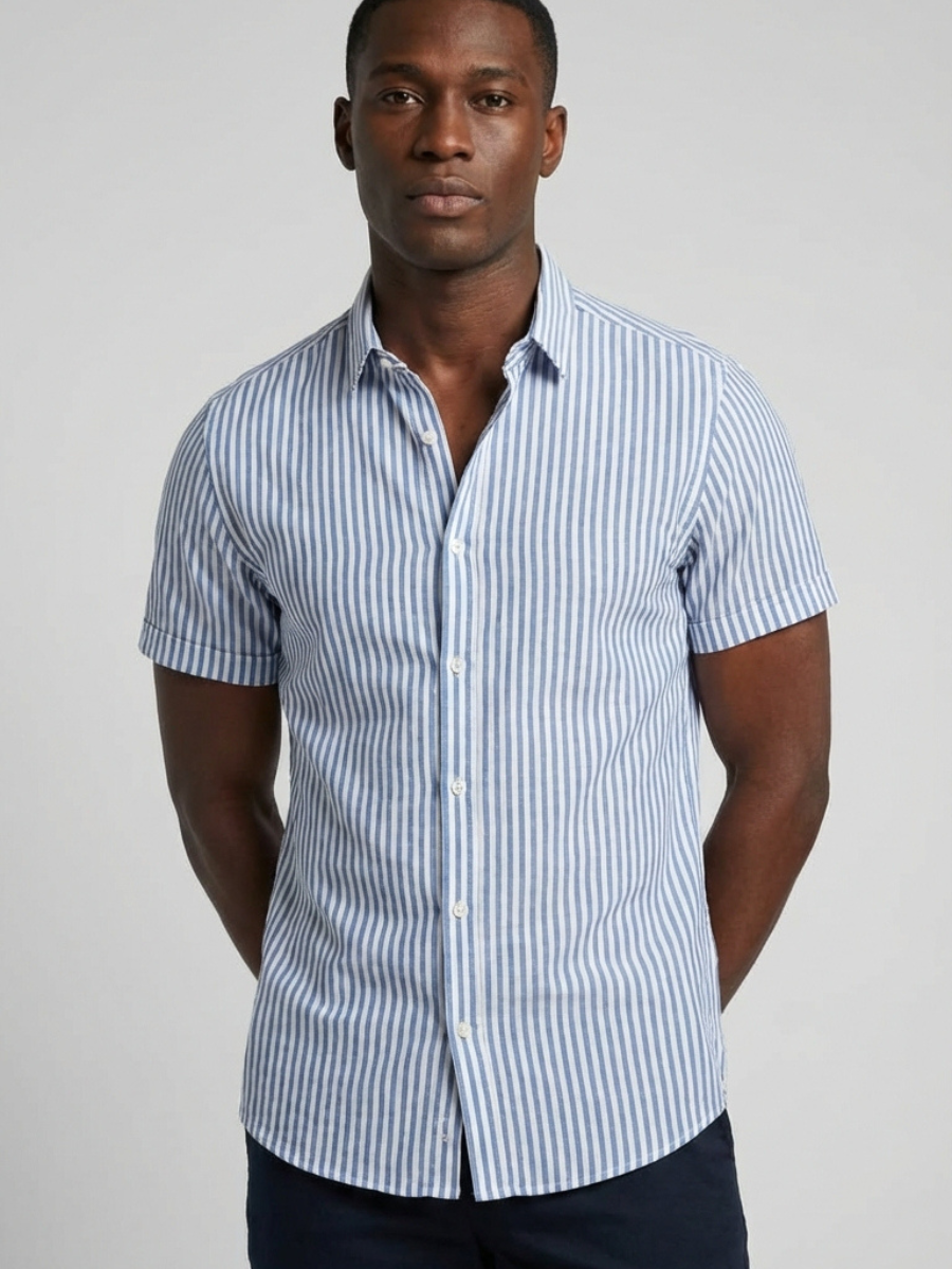 Camisa Masculina de Linho Belchior