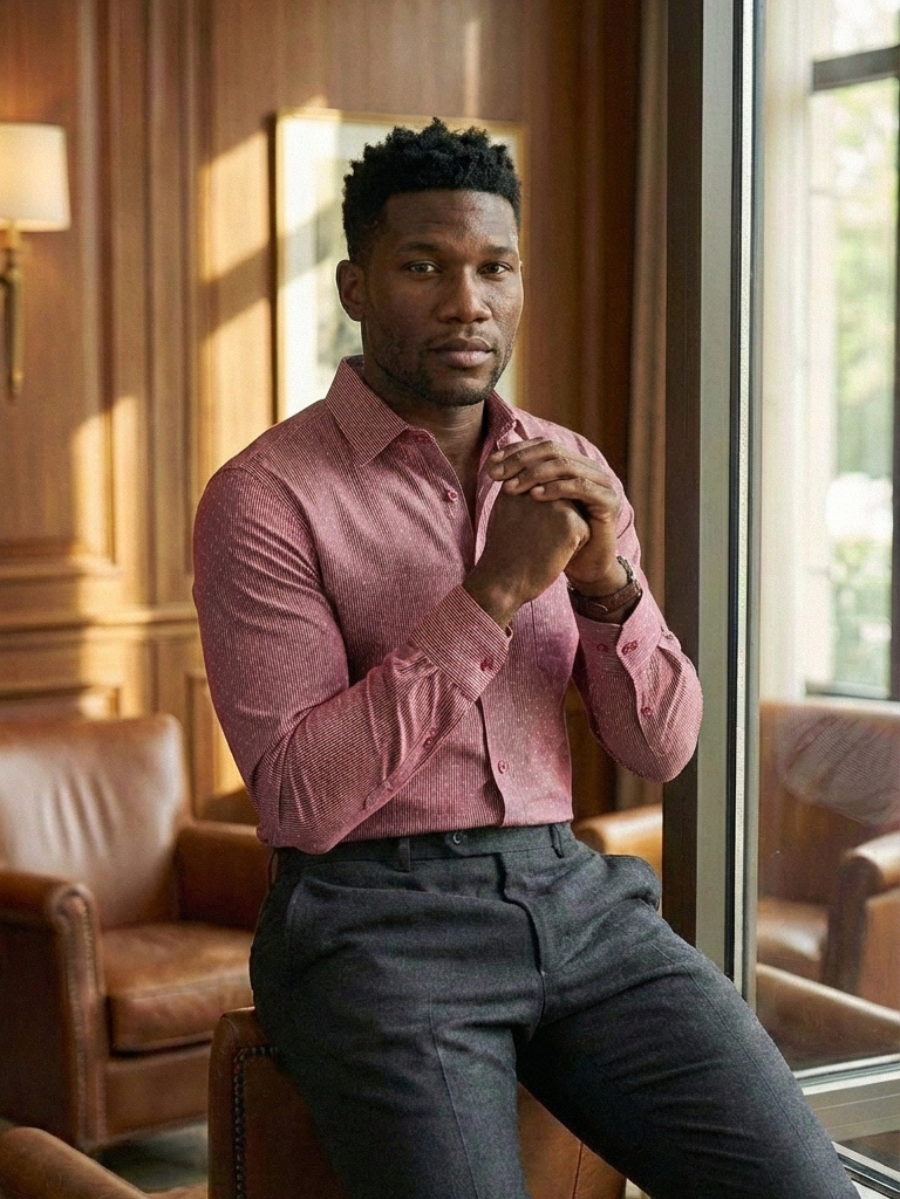 Camisa Social Masculina Rudy