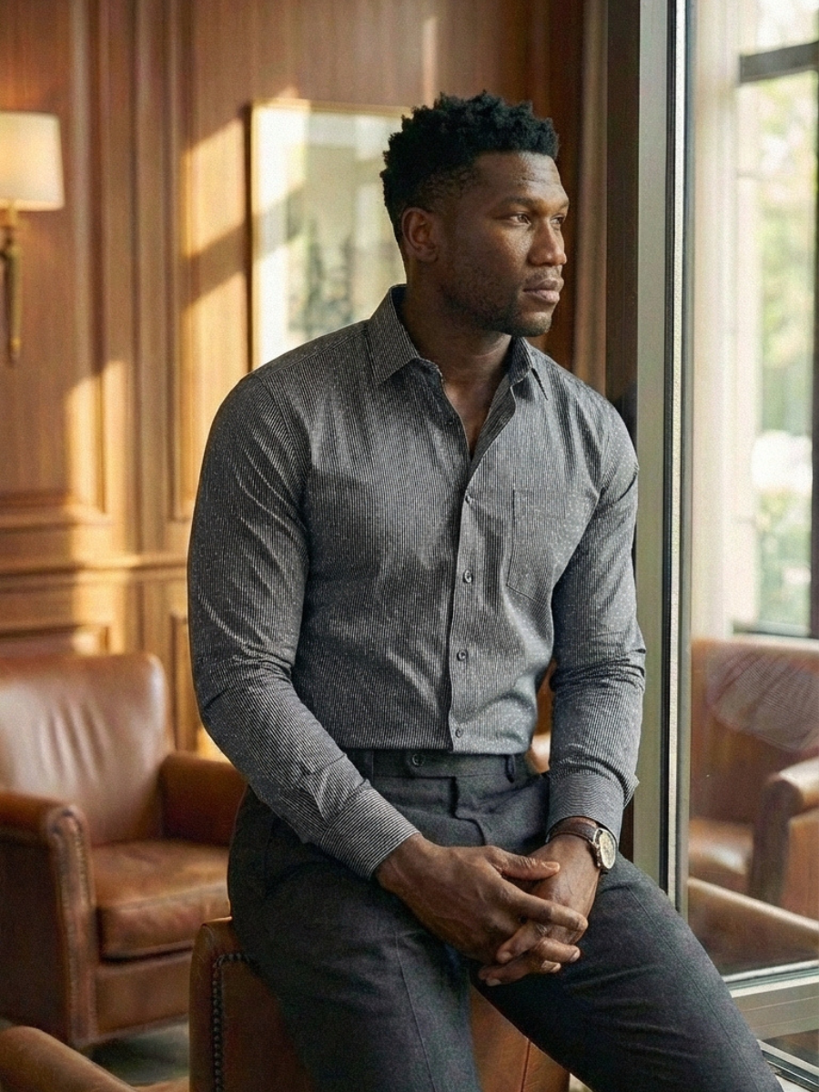 Camisa Social Masculina Rudy