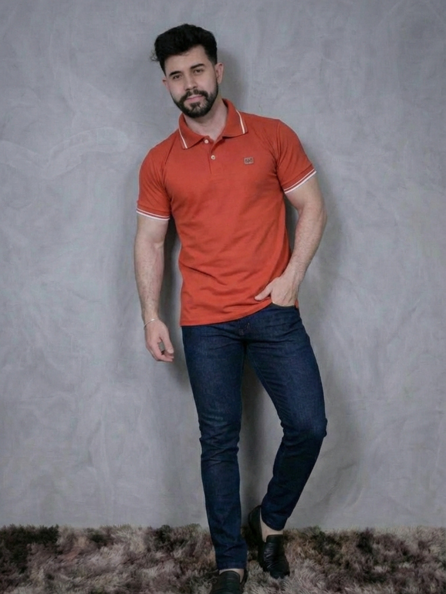 Camisa Polo Masculina Presence