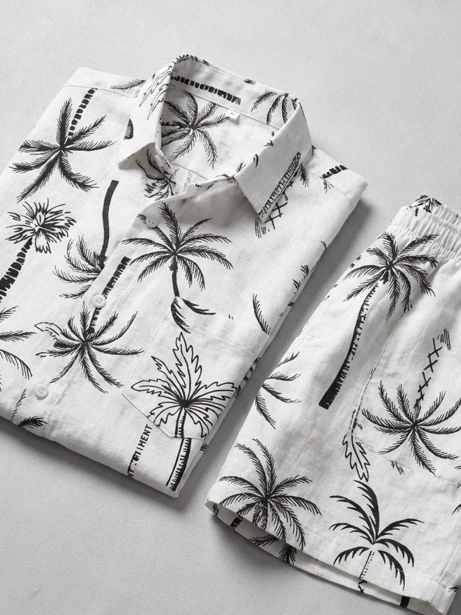 Conjunto Masculino Camiseta & Bermuda Horizon Matim