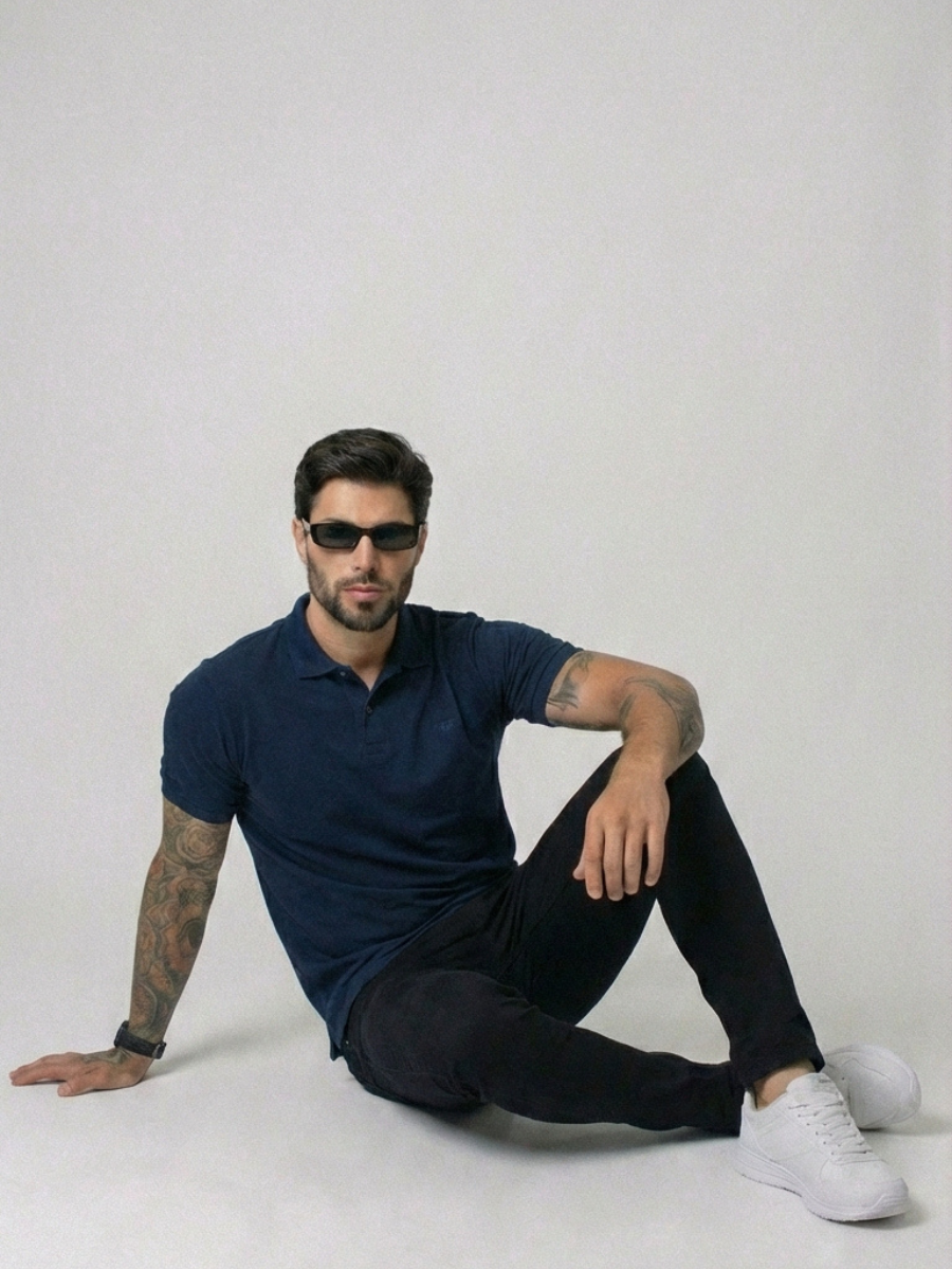 Camisa Polo Masculina L'acqua