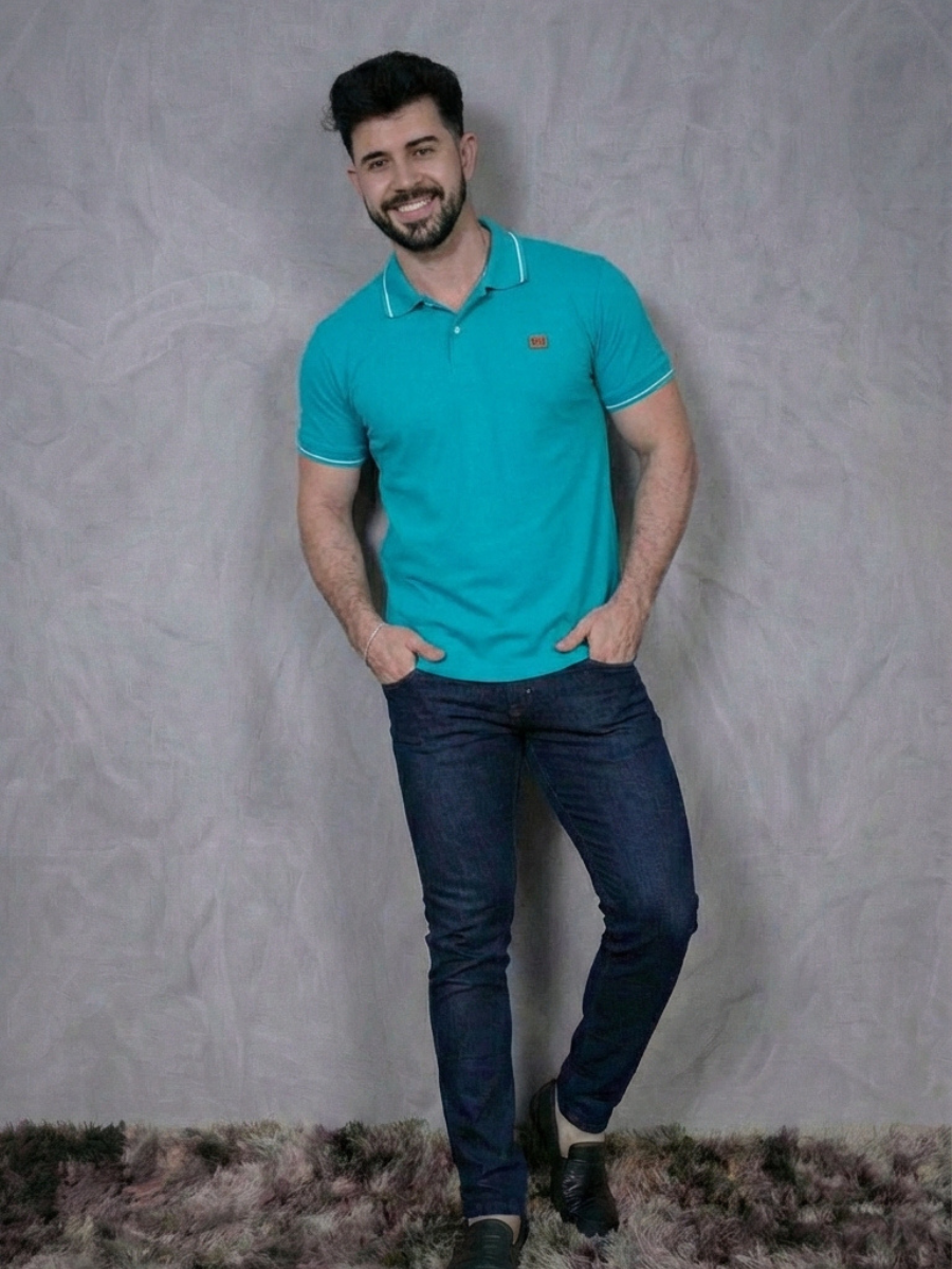 Camisa Polo Masculina Presence